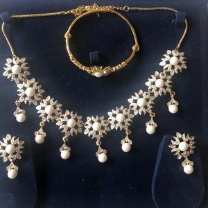 One set includes of nickels,earring,bracelet